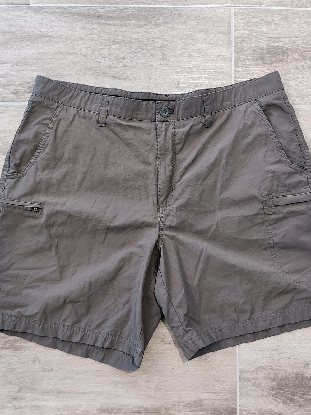 Reel Legends Men's Gray Hybrid Quick-Dry Shorts
